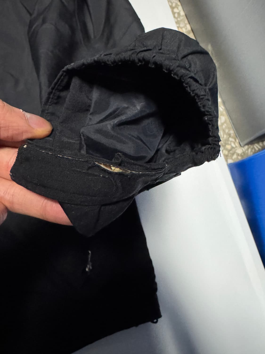 노스페이스 고어텍스 바람막이 오버핏 자켓 L 블랙 상품이미지7