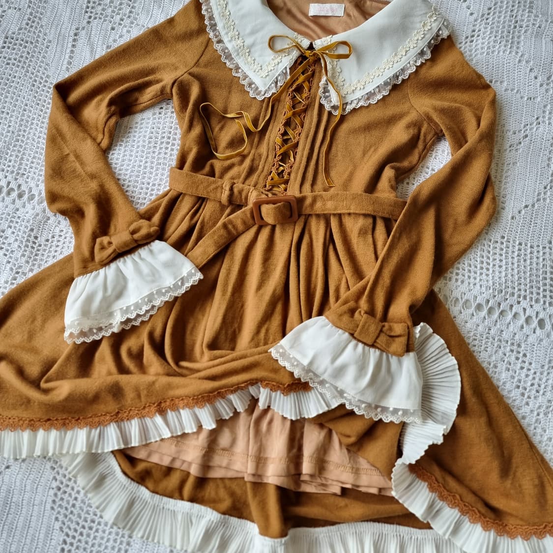 리즈리사 Liz Lisa 희귀카라멜 코르셋 원피스 상품이미지5