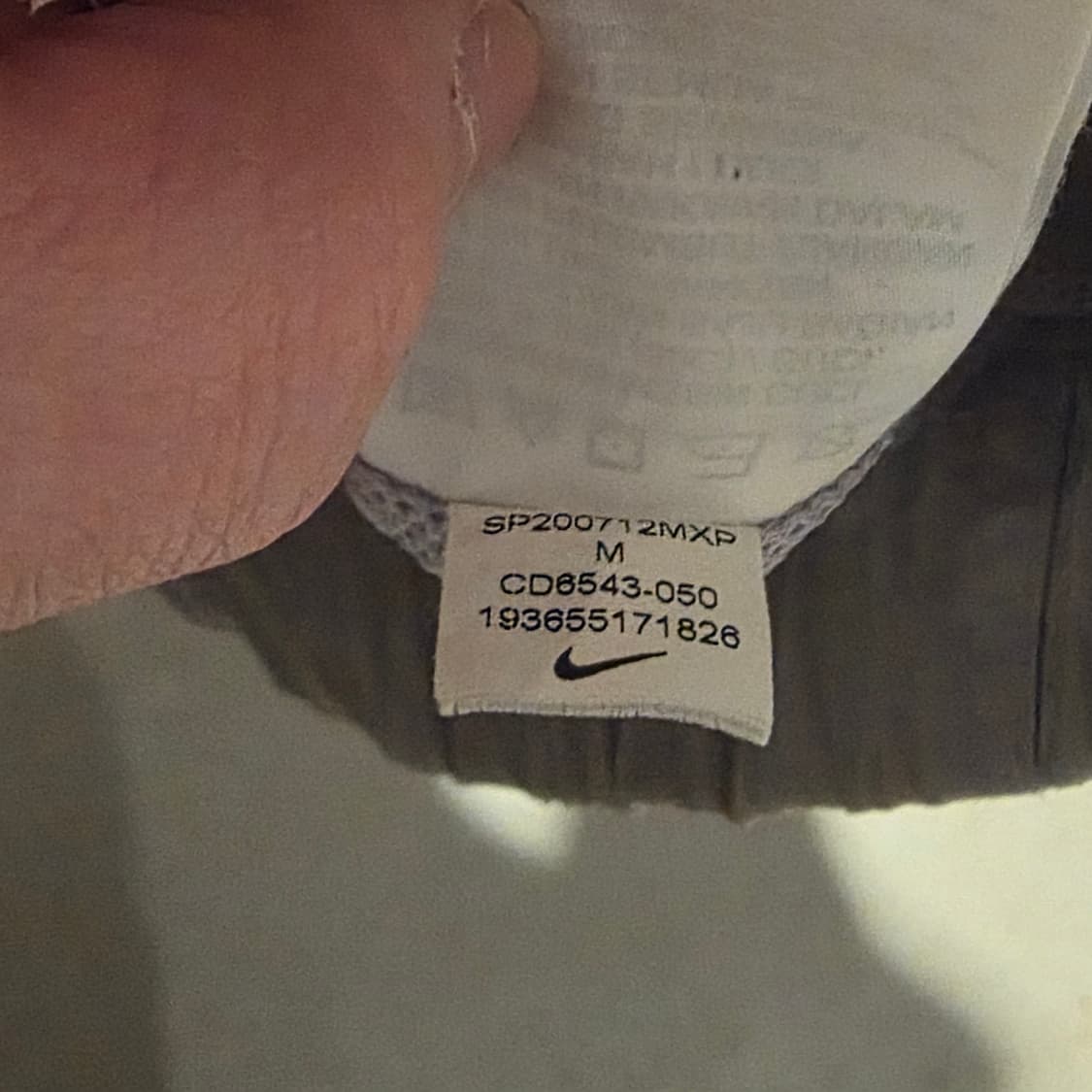 나이키 NRG 트랙자켓 스모크 그레이 M사이즈 상품이미지5