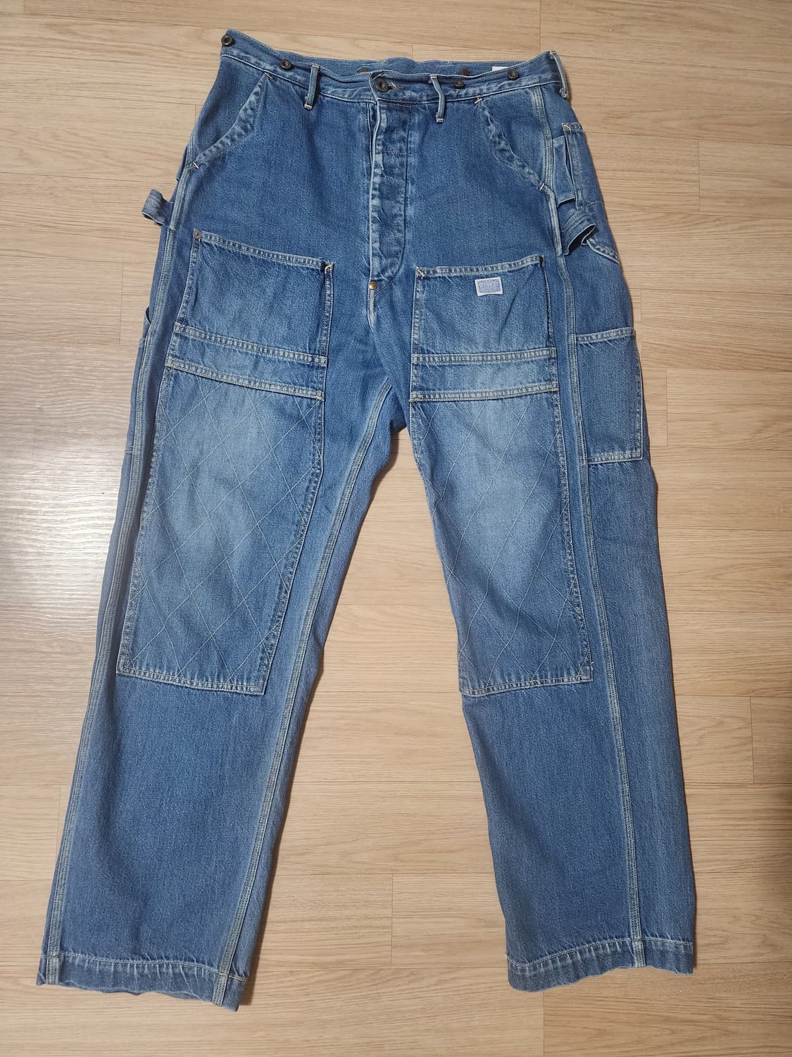 [2] 캐피탈 럼버팬츠 인디고 상품이미지1