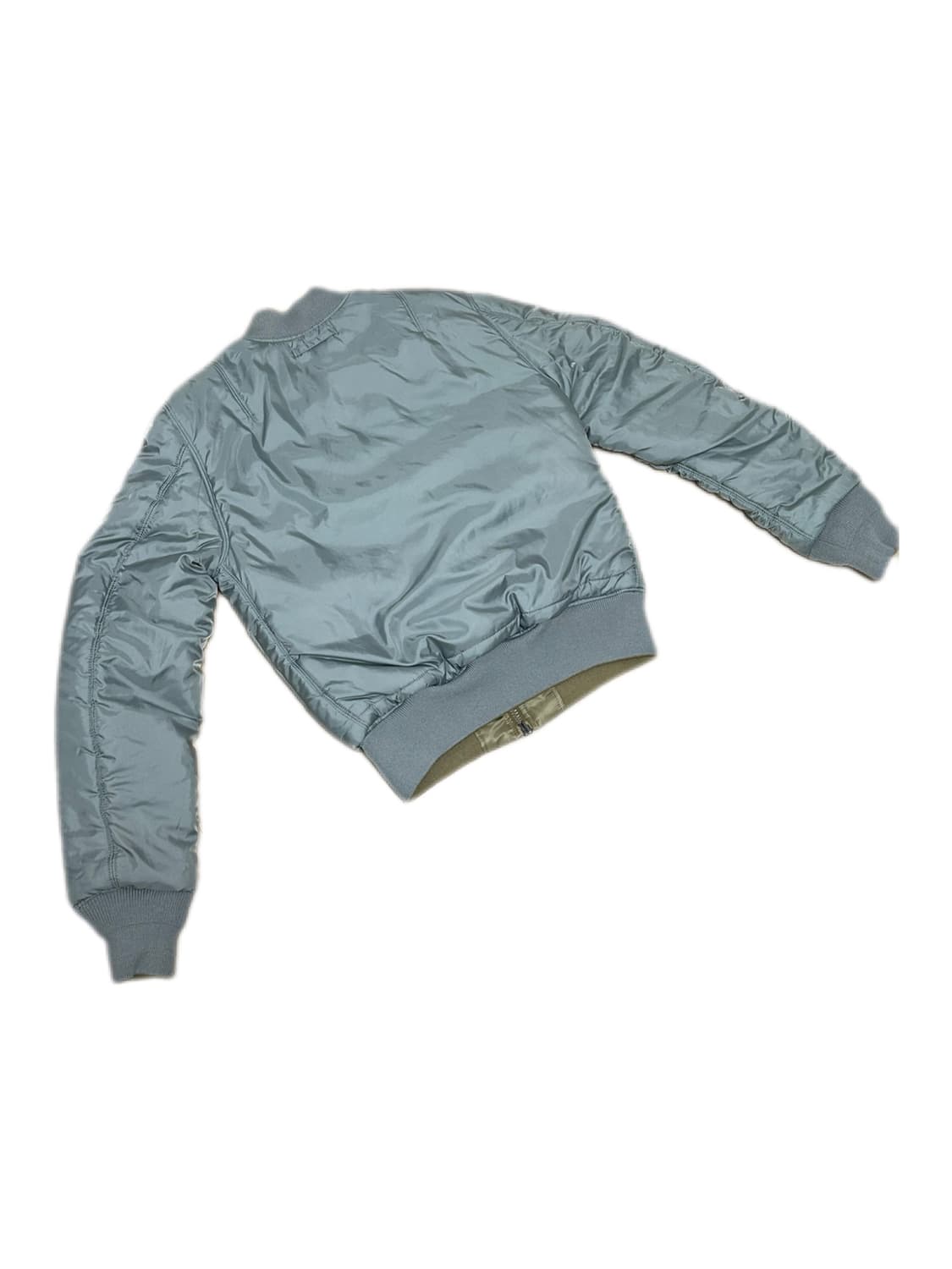 알파인더스트리 오프닝 세레모니 골드 실버 리버시브 ma-1 상품이미지4