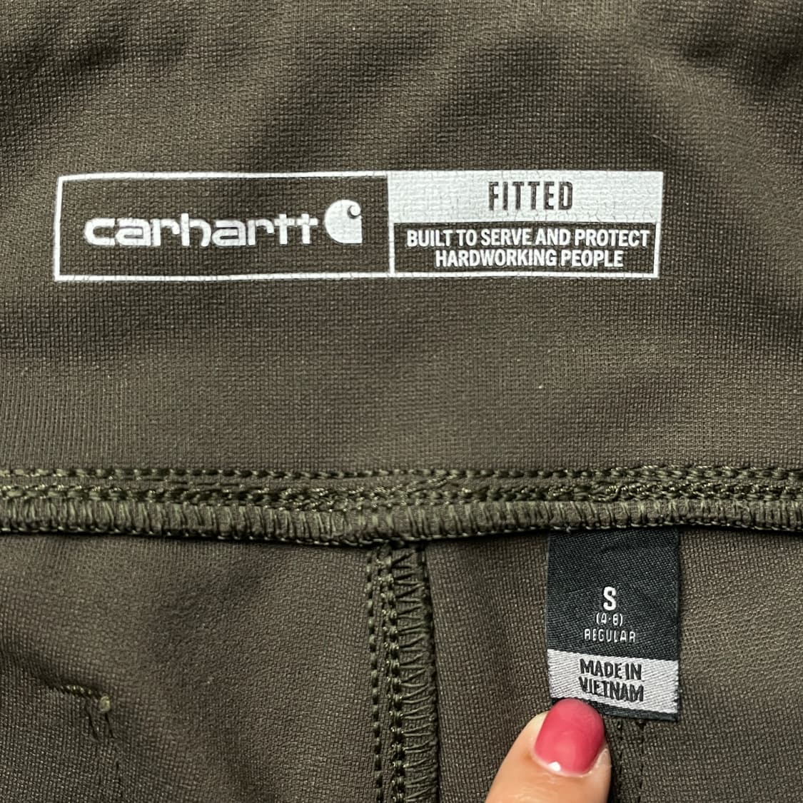 CARHARTT 칼하트 빈티지 카키 유틸리티 레깅스 A00995 상품이미지8