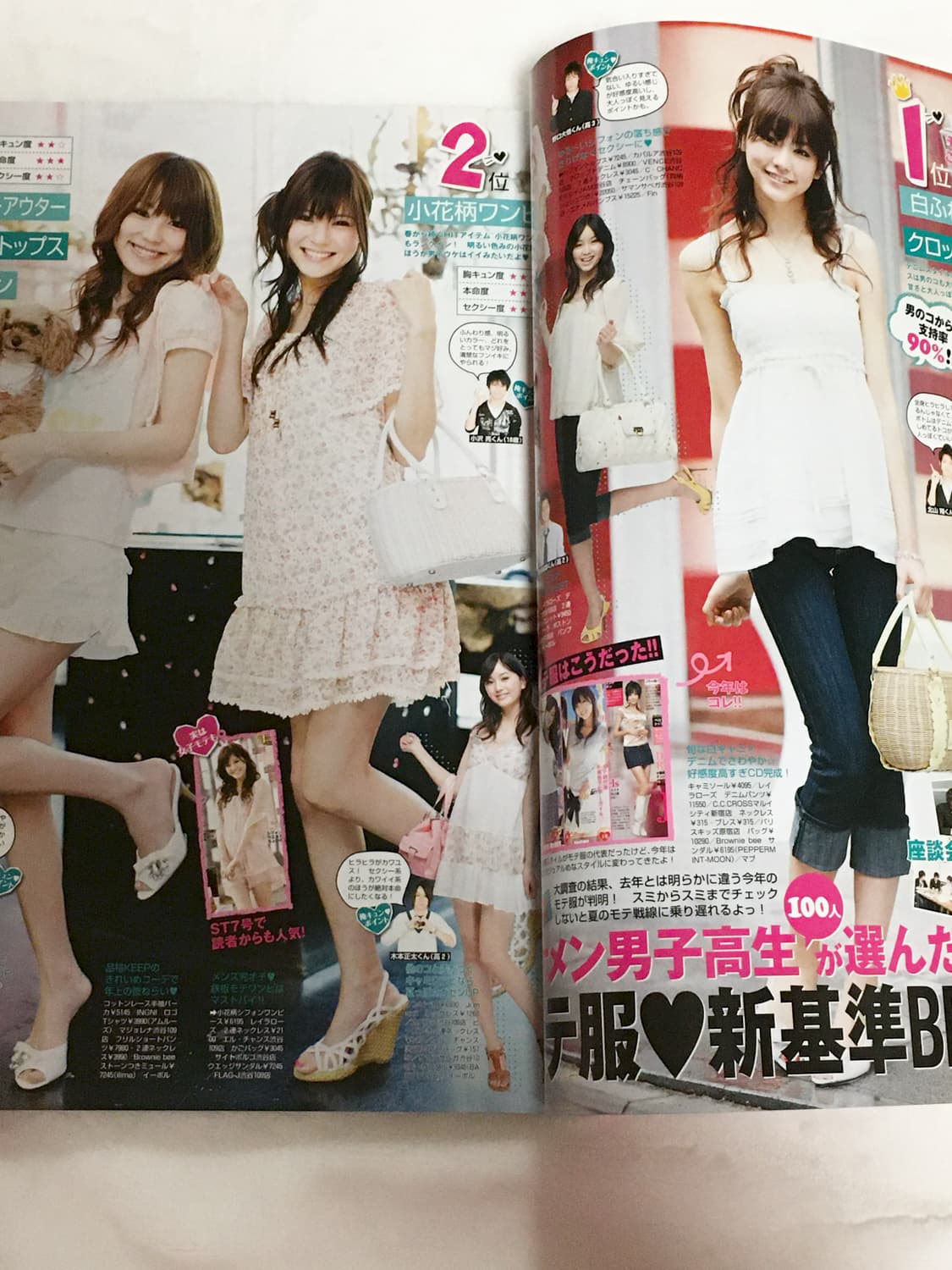 seventeen 2008년 7월호 갸루잡지 헤이세이 상품이미지2