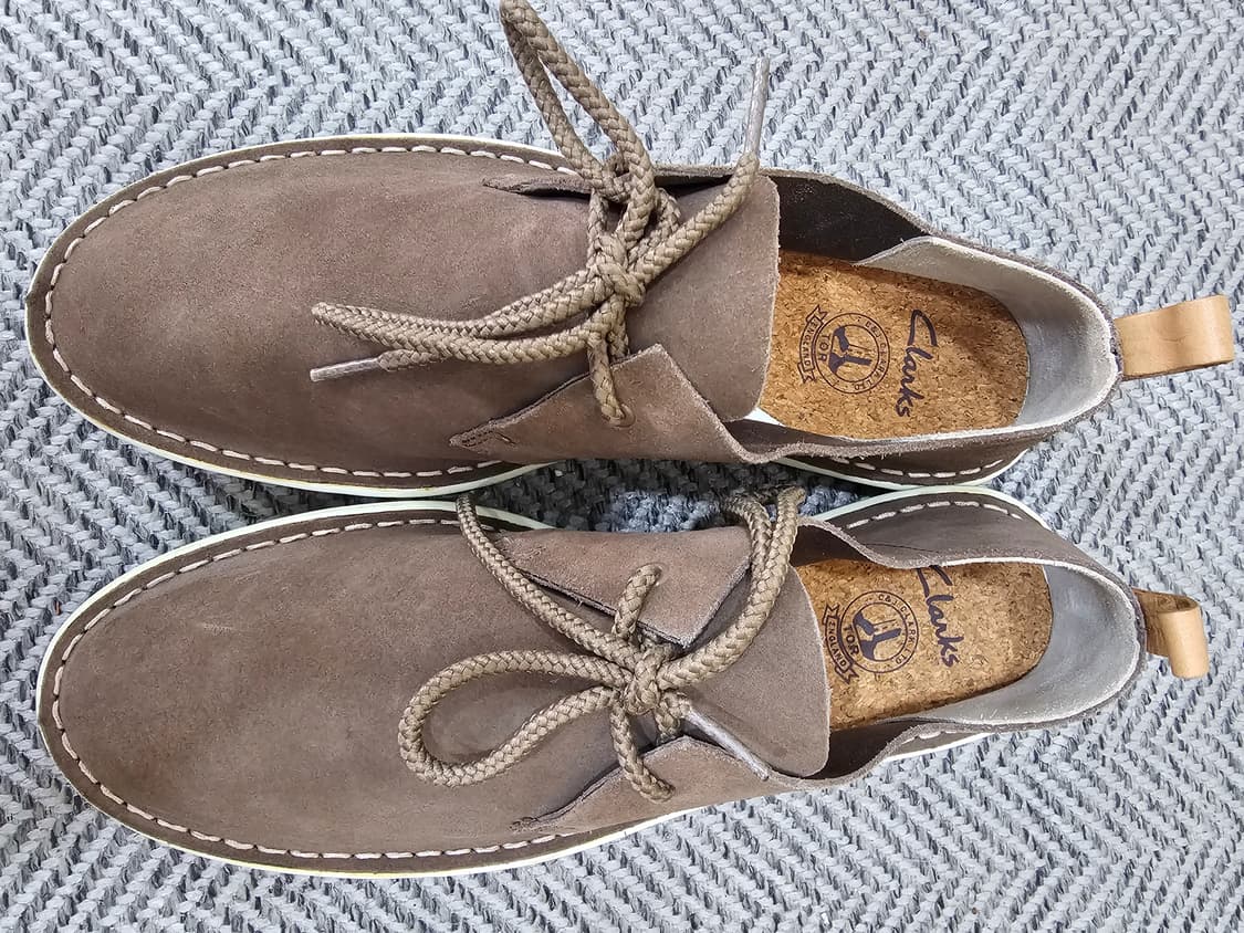 클락스 타모 엣지 버건디 스웨이드 UK8 상품이미지2