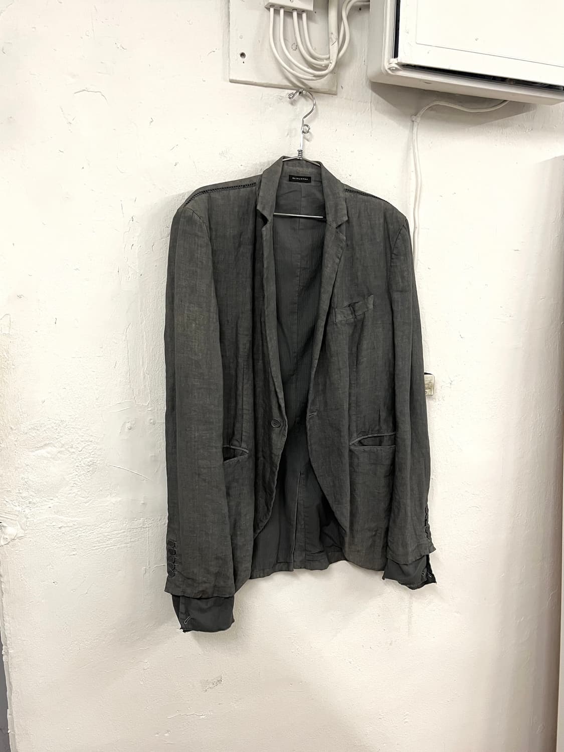 MAVRANYMA 마브라니마 아티저널 린넨 자켓 상품이미지5