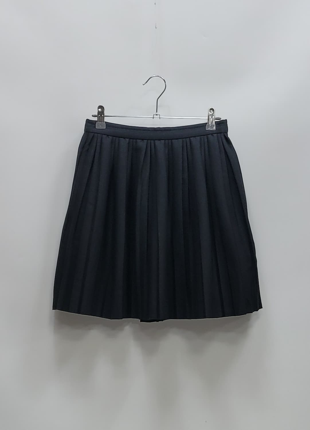 (새상품급) COS 코스 울 블랜드 플리츠 미니 스커트 / 여 34 블랙 상품이미지1