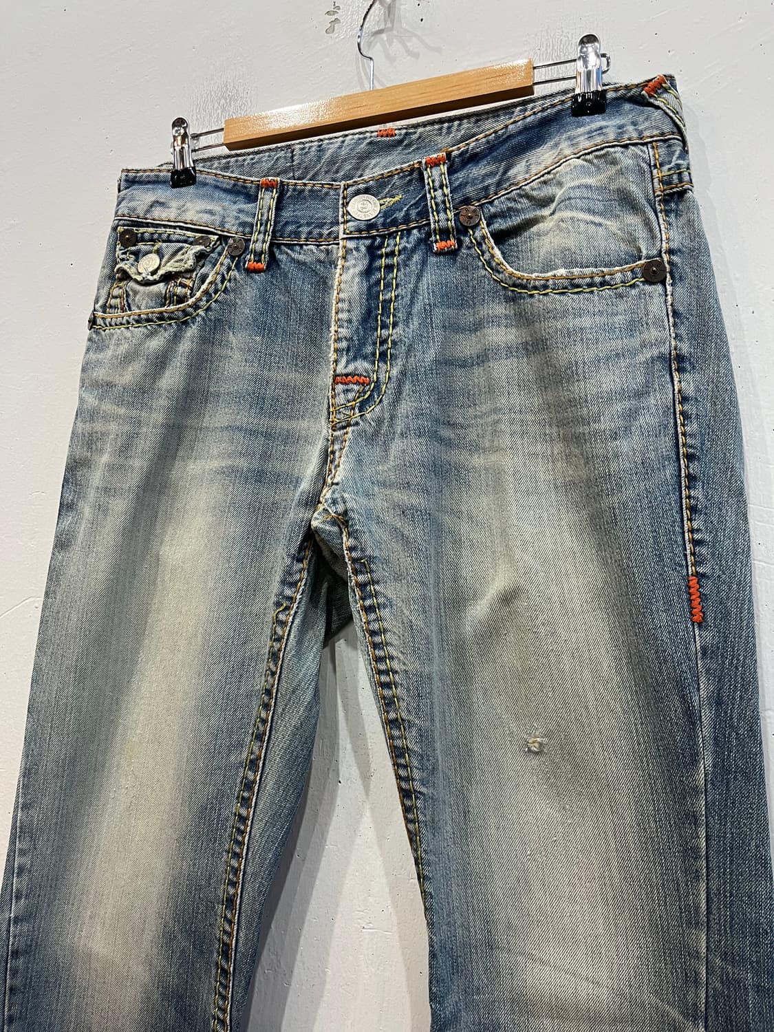 트루릴리전 조이슈퍼티 로우라이즈 데님팬츠 상품이미지3