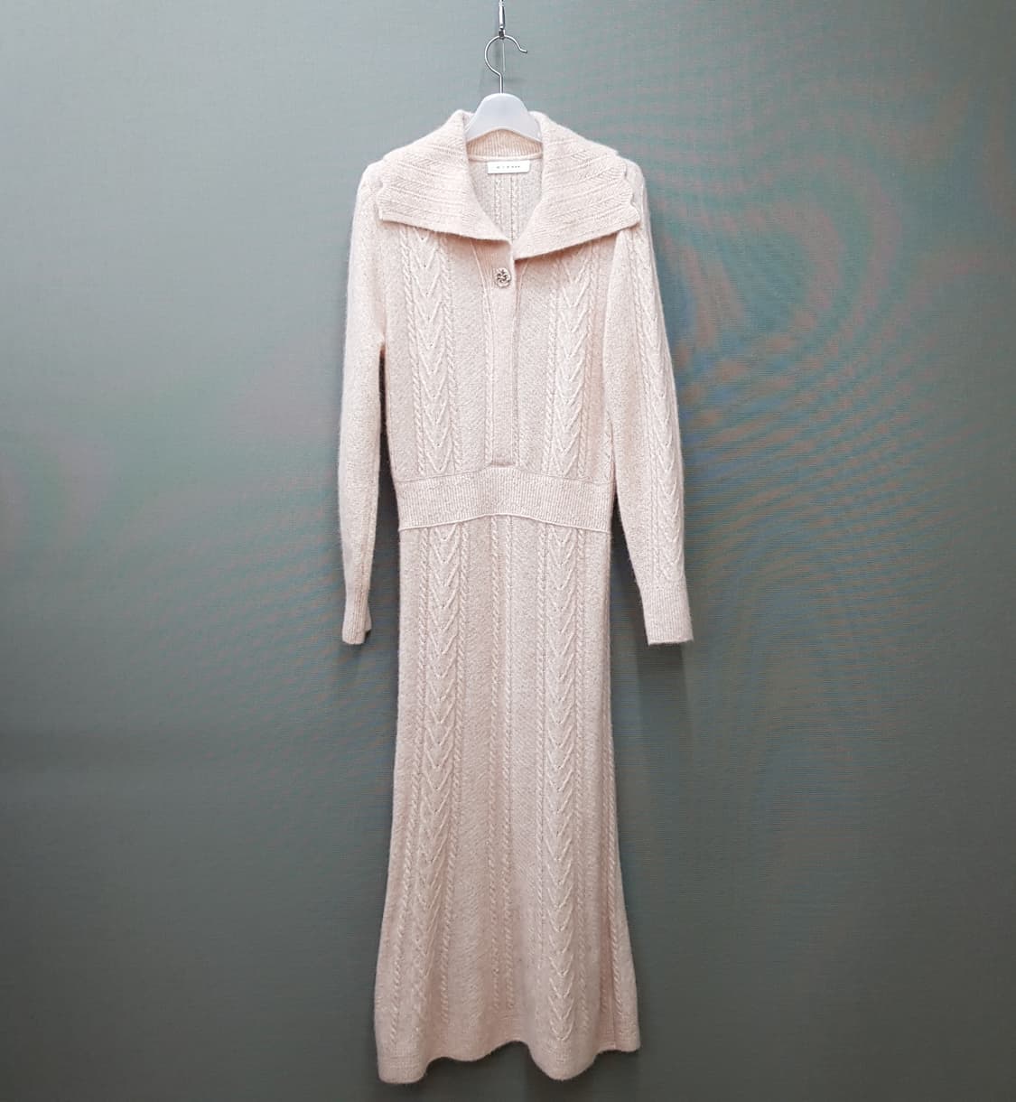 미샤 2022 와이드카라 울혼방 원피스 S사이즈 상품이미지3