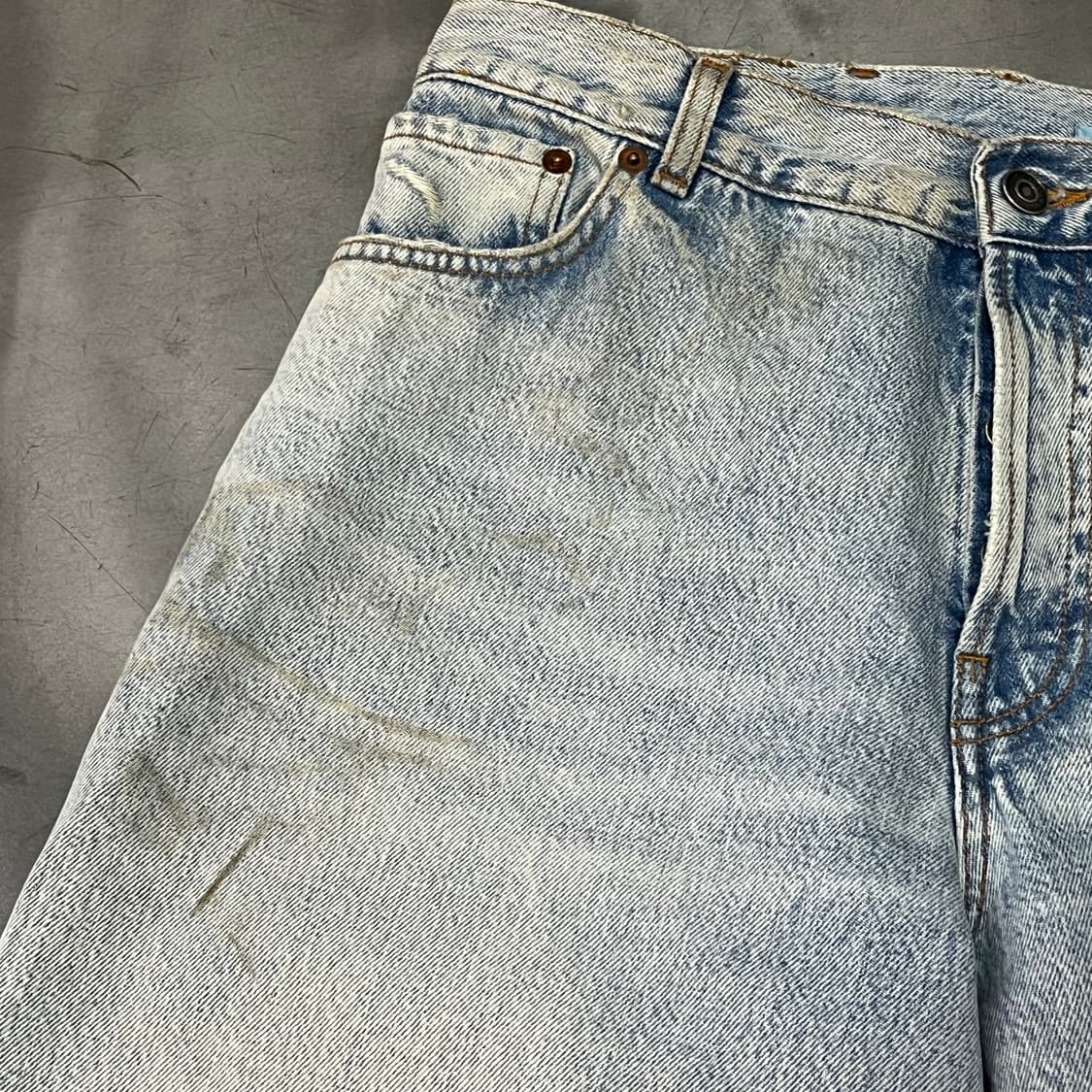 하이쿠레 와이드 워싱 데님 팬츠 y14790 상품이미지5