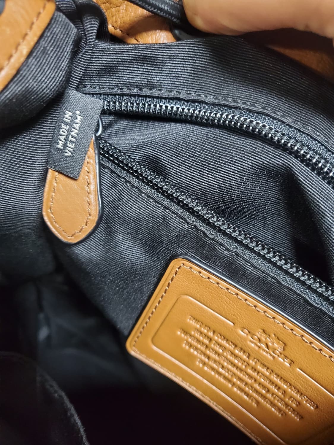 코치 백팩 정품 천연소가죽  상품이미지8