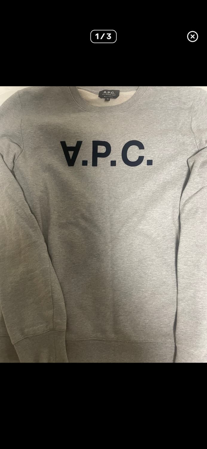 아페쎄 맨투맨 M 상품이미지1