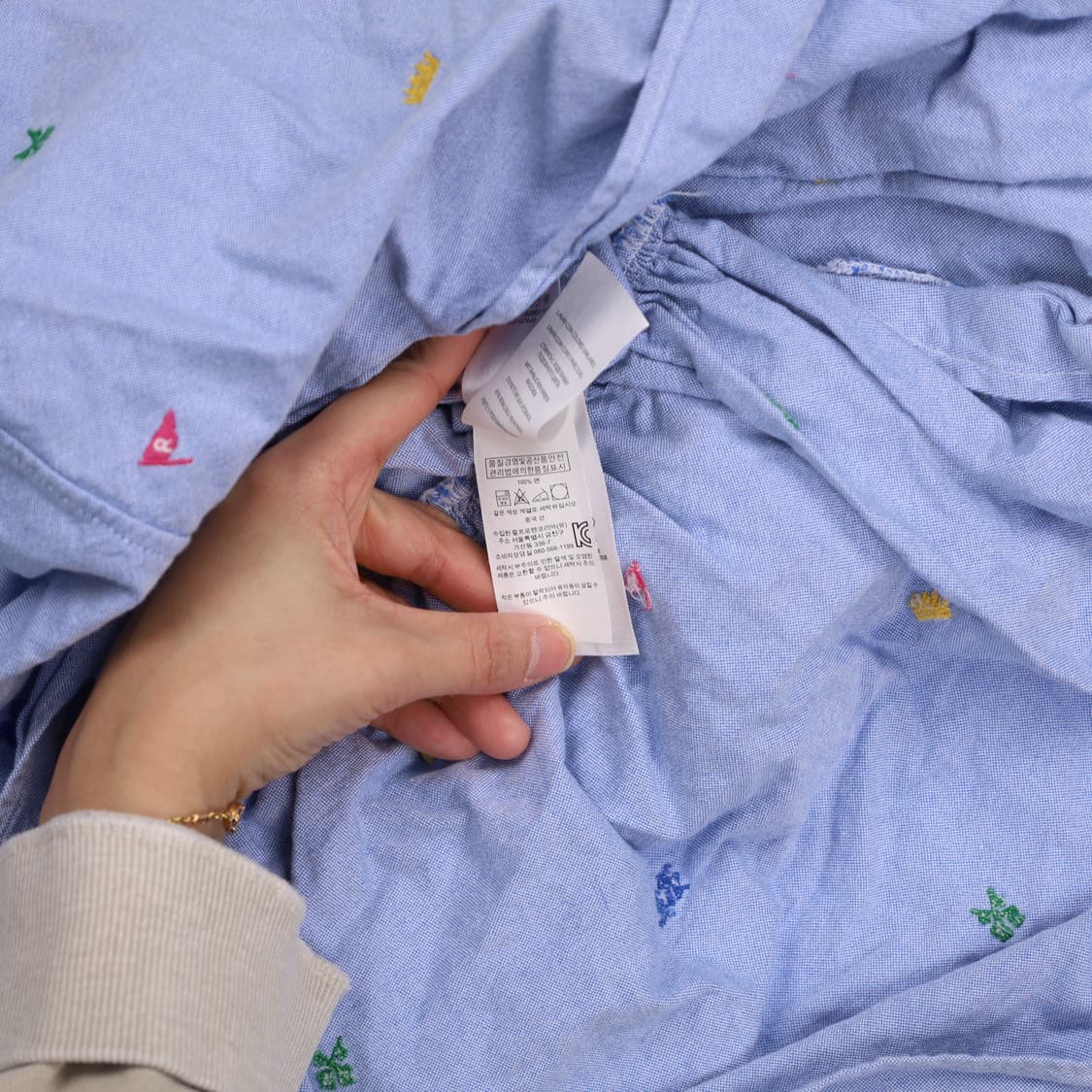 12 폴로 키즈 데님셔츠 원피스 0210H1 상품이미지5