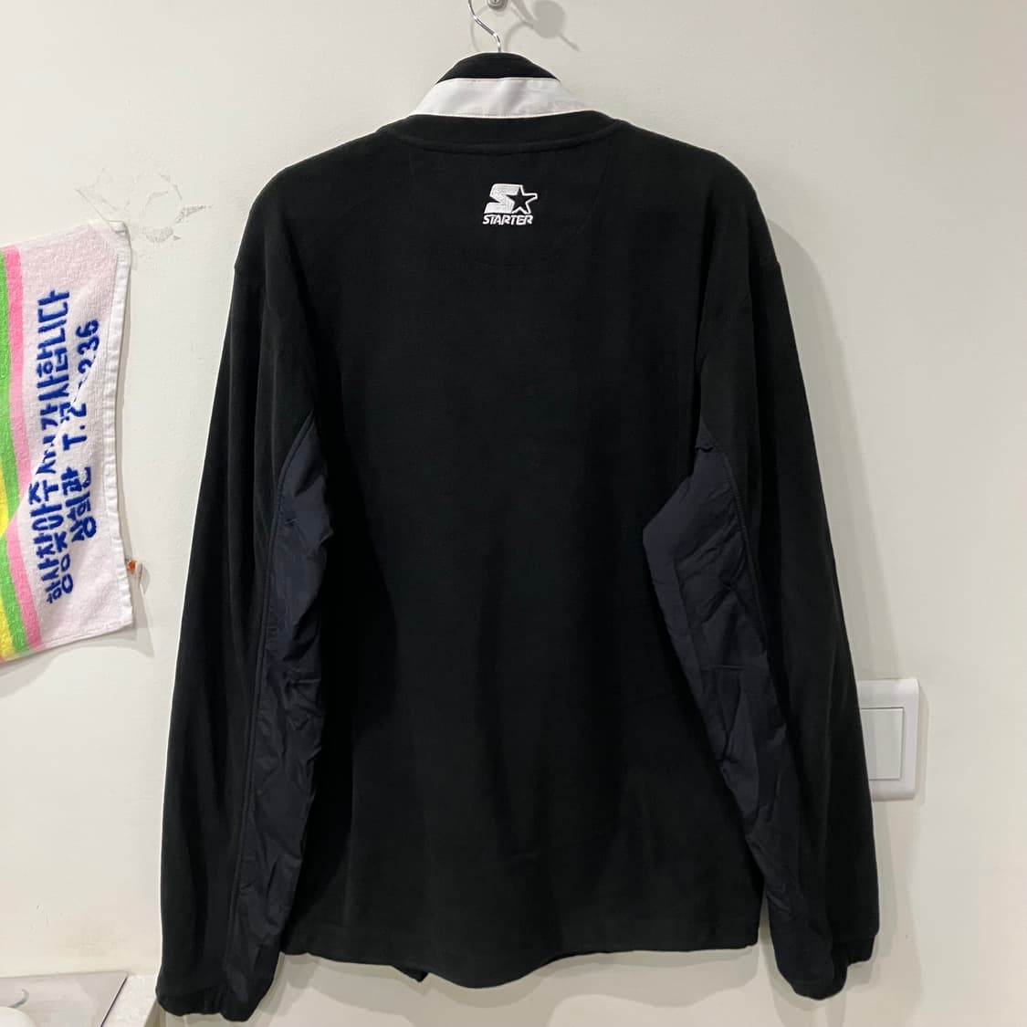 198 스타터 아노락 반집업 플리스 맨투맨 상품이미지2