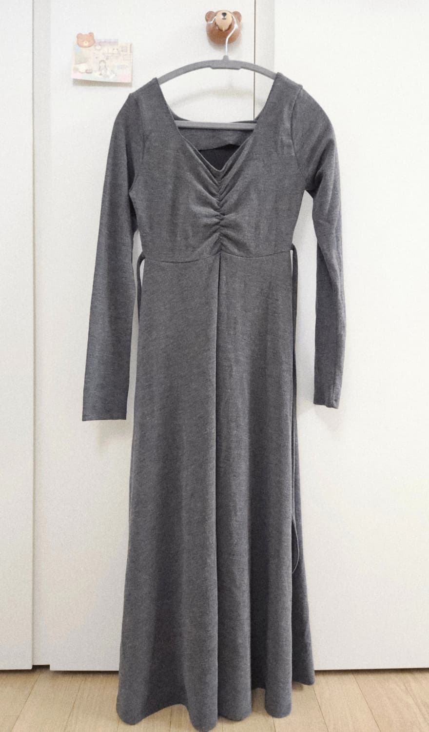 [새상품] 프롬데이원 셔링 롱원피스 상품이미지6