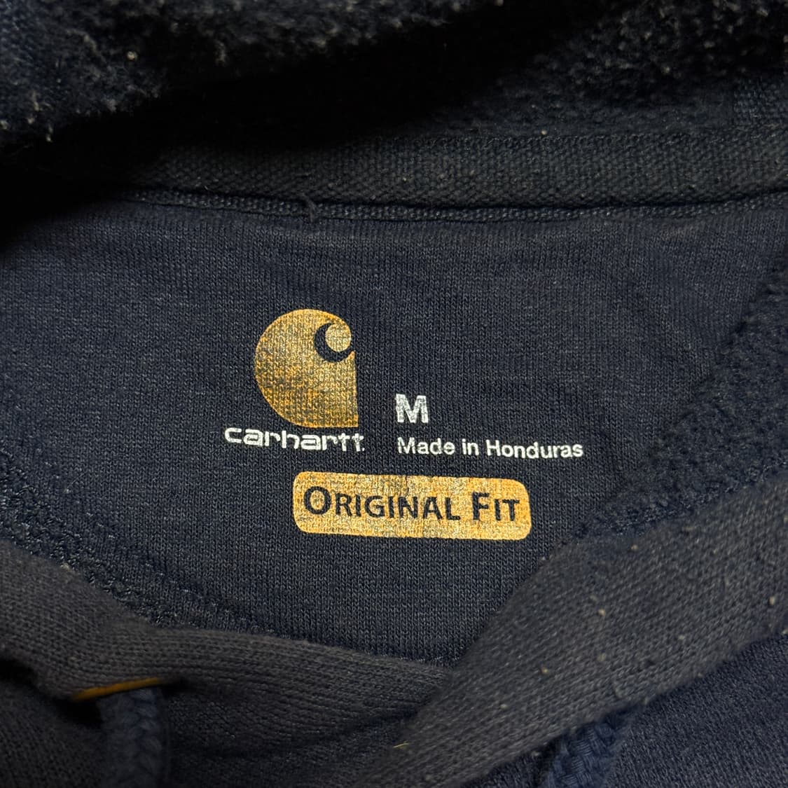 칼하트 네이비 후드티 m 상품이미지5