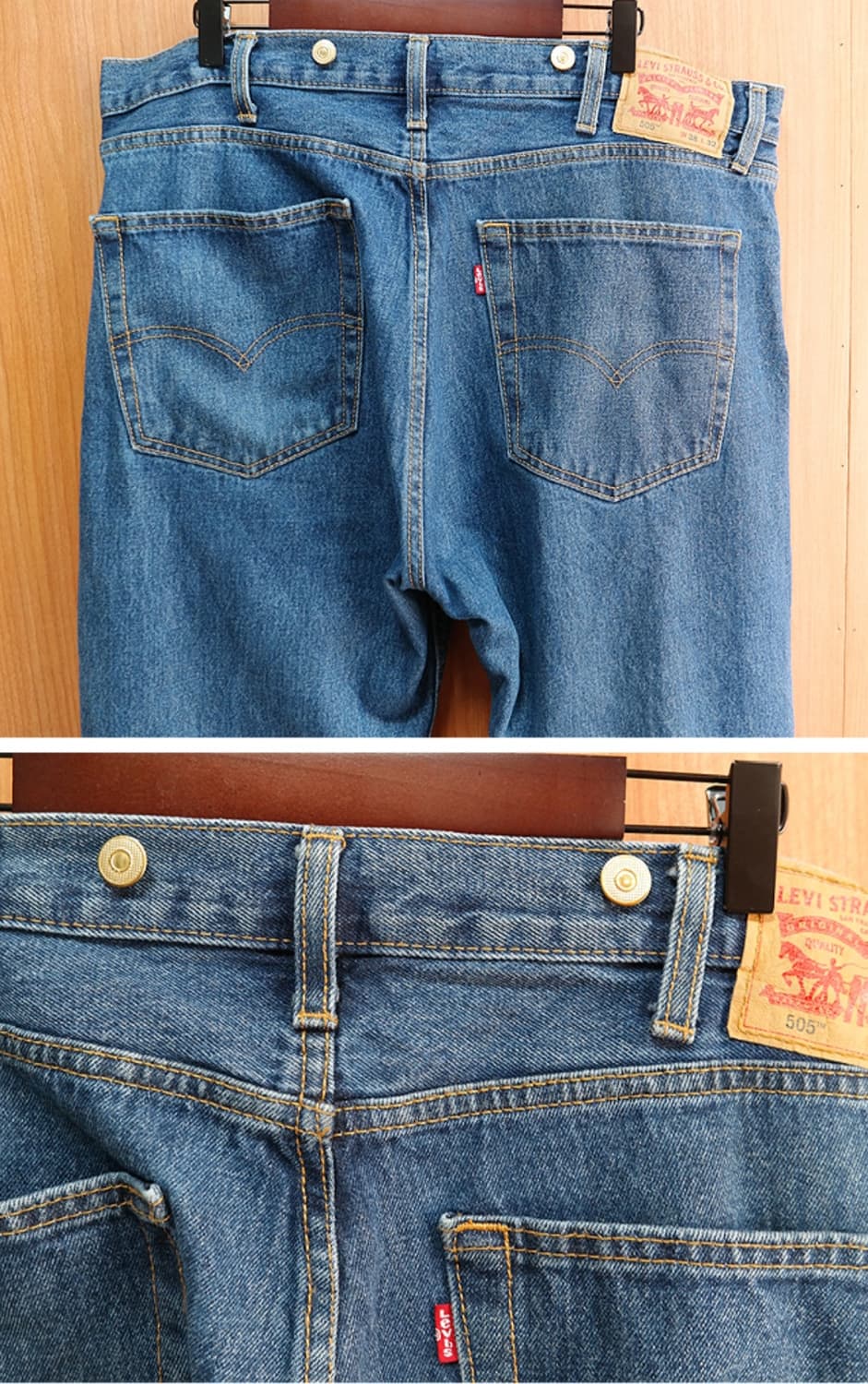 LEVIS 리바이스505  데님 38~39 서스팬더 상품이미지6