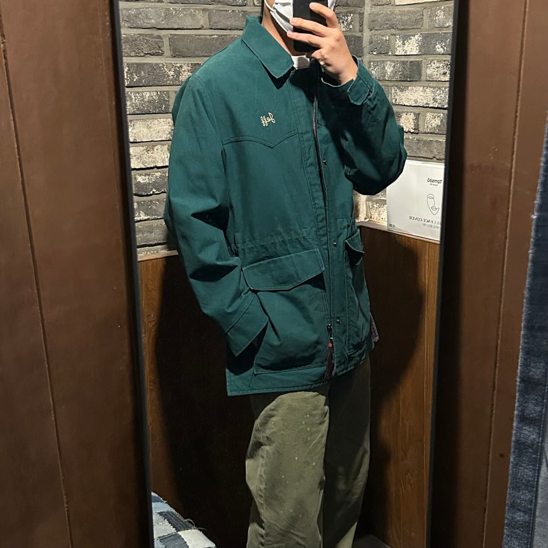 L) Tote Along USA 빈티지 코트 자켓 상품이미지10