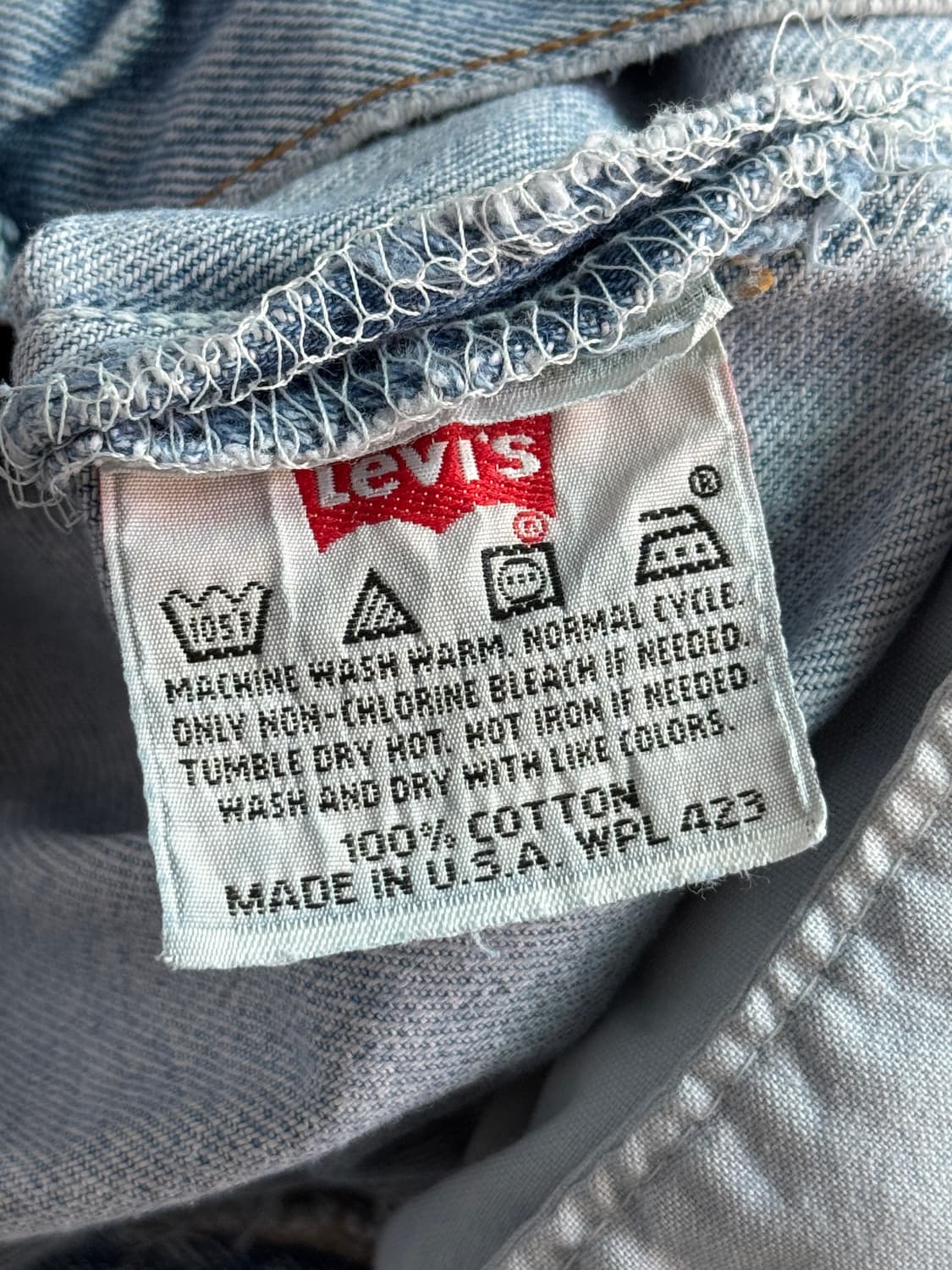 [32]90's 리바이스 Made in USA 데님 팬츠 상품이미지3