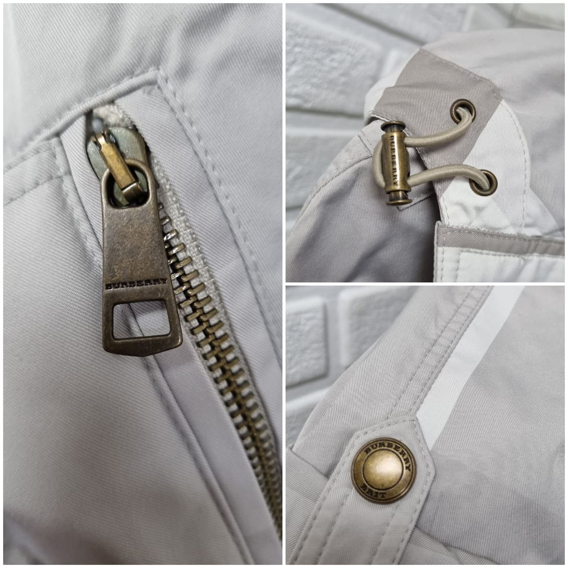 [uk8/정품] 버버리 그레이체크 후드 바람막이 상품이미지6