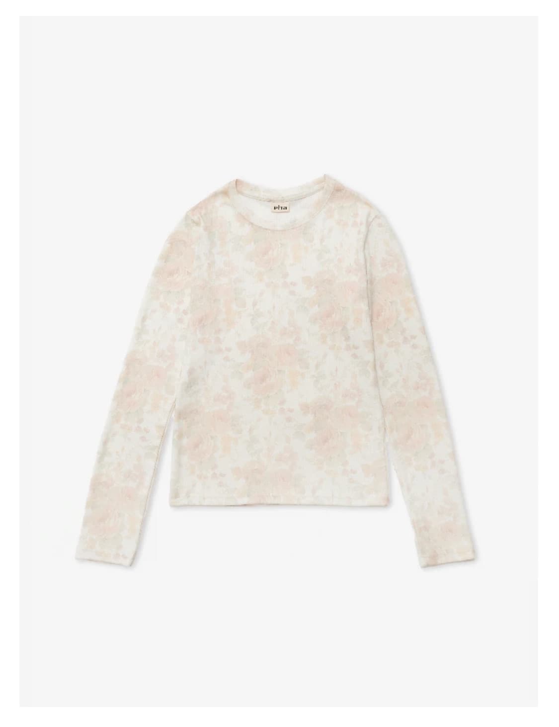 플라워 롱 슬리브 flower long sleeve 상품이미지1