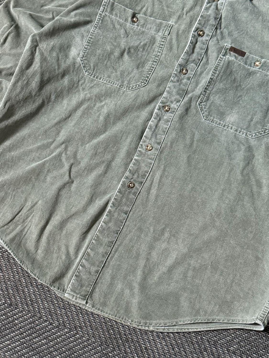 펜들턴 세이지 그린 투포켓 코듀로이 셔츠 (105-108) 상품이미지4