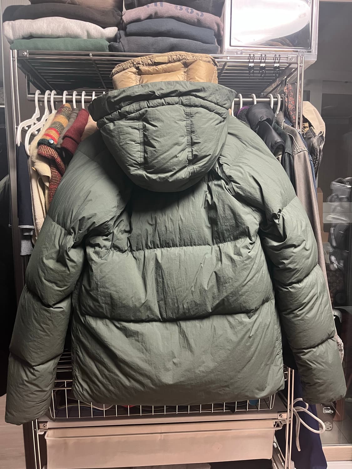 텐씨 아틱 카키 라이너 포함 46사이즈 상품이미지2