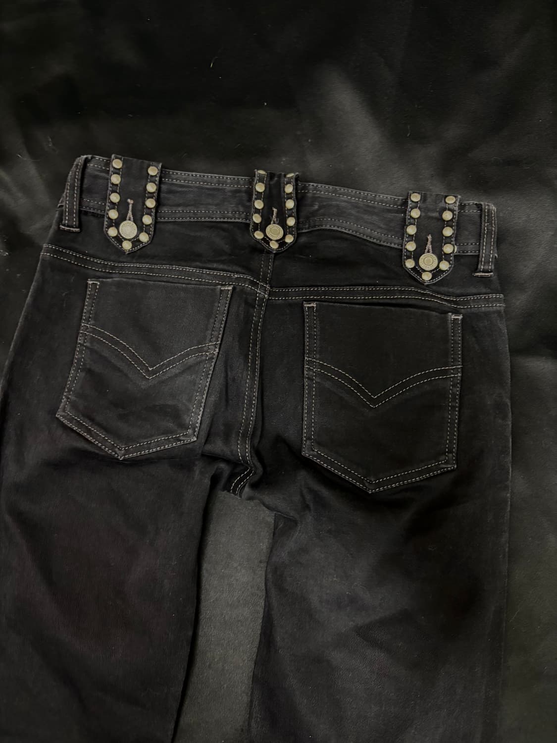 [ALGONQUINS] 00’s Punk Print Boots Cut S 상품이미지7