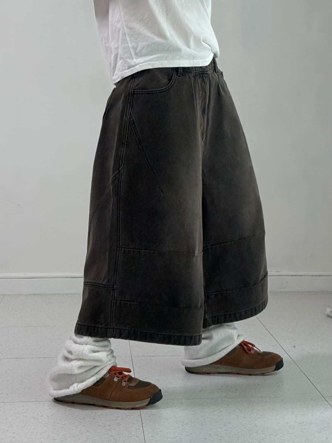 버커루 워싱 버뮤다 팬츠 상품이미지2