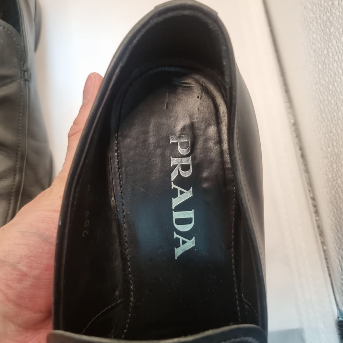 프라다 블랙 로퍼 uk6.5 상품이미지6