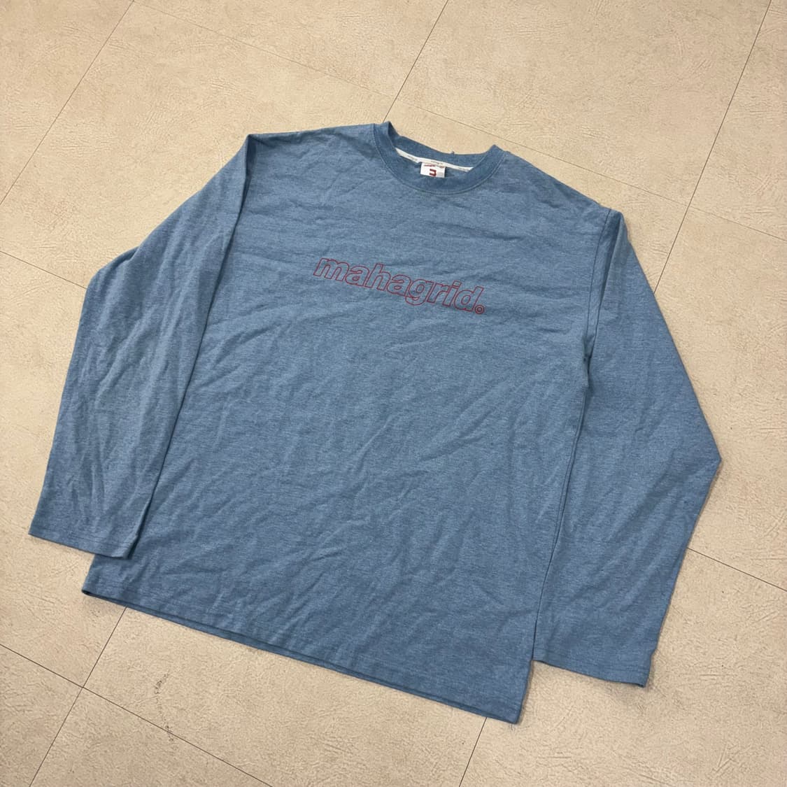 마하그리드 센터로고 롱슬리브 상품이미지1