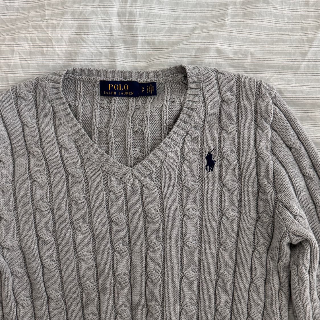 Polo Ralph Lauren V-neck cable knit 상품이미지2