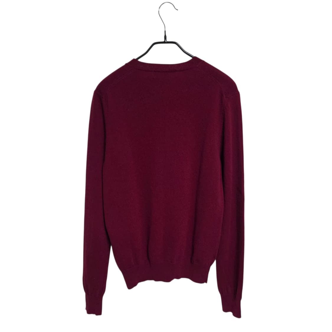 꼼데가르송 플레이 여성 라운드넥 가디건 버건디 상품이미지2