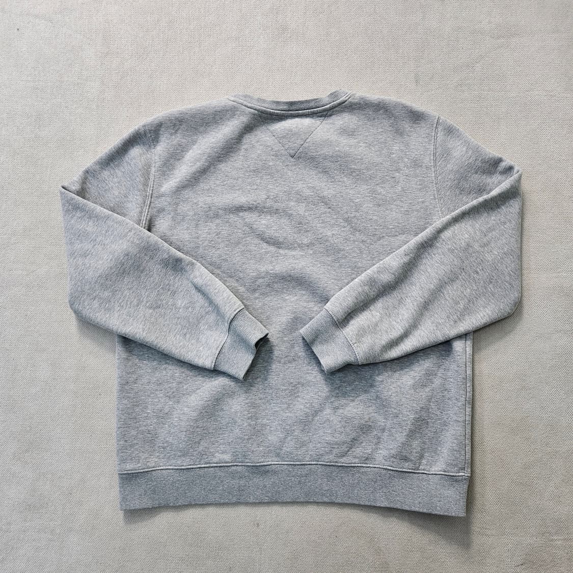 L 타미힐피거 스몰로고 그레이 맨투맨 0406Y 상품이미지2