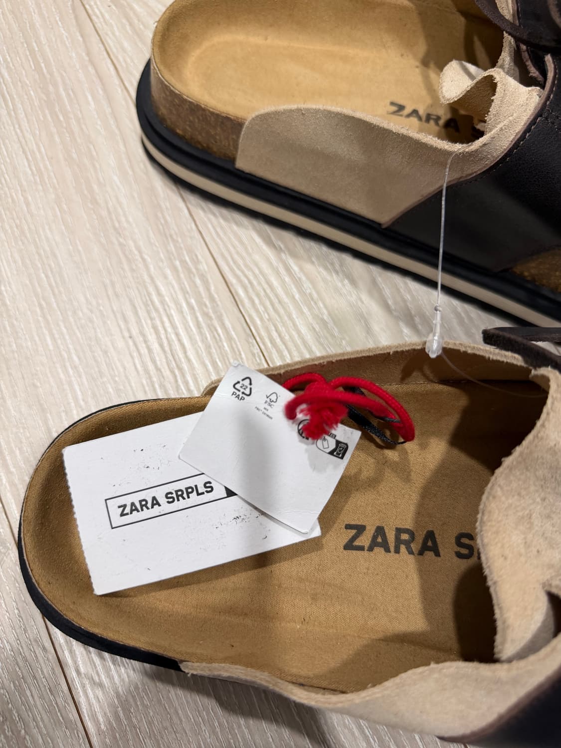 자라 SRPLS 레더 스트랩 버켄스탁 상품이미지4