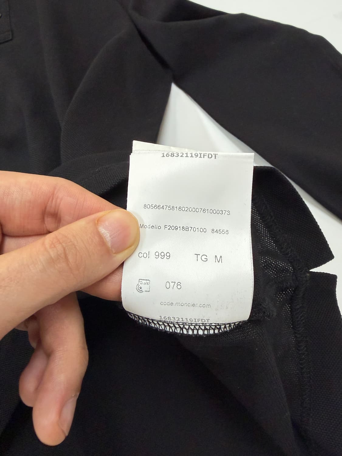 몽클레어 긴팔카라 티셔츠 상품이미지8