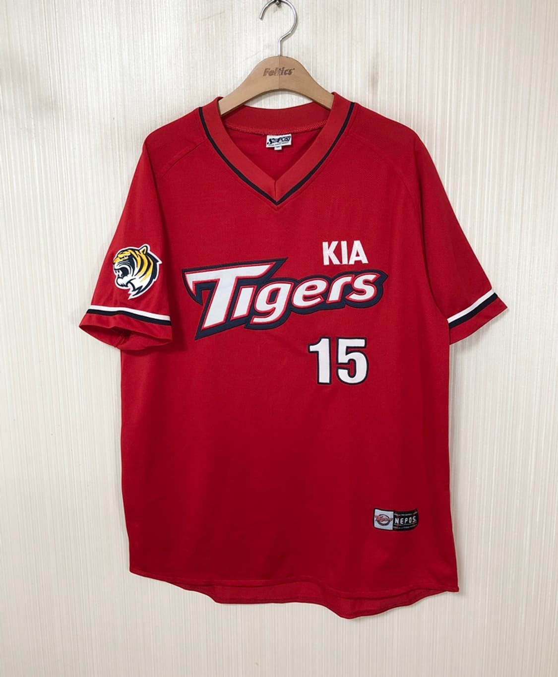 KBO 기아타이거즈 올드 원정유니폼/져지 105 #15 이용규 상품이미지1
