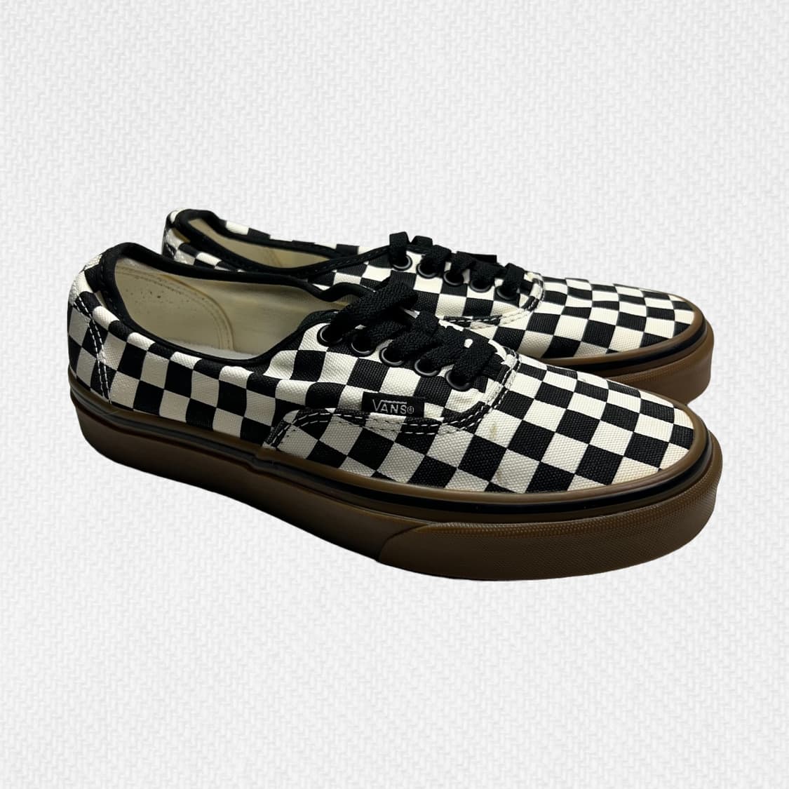 250 반스 어센틱 체커보드 검솔 상품이미지2