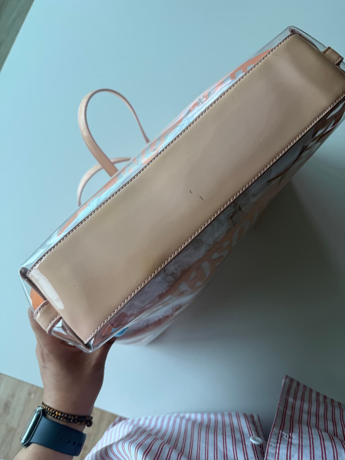 Love Moschino pvc 미사용 쇼퍼백 상품이미지4