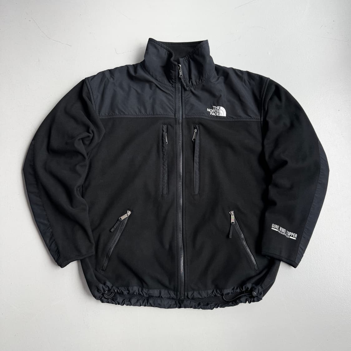 노스페이스 고어 윈드스토퍼 데날리 플리스 자켓 블랙 상품이미지2