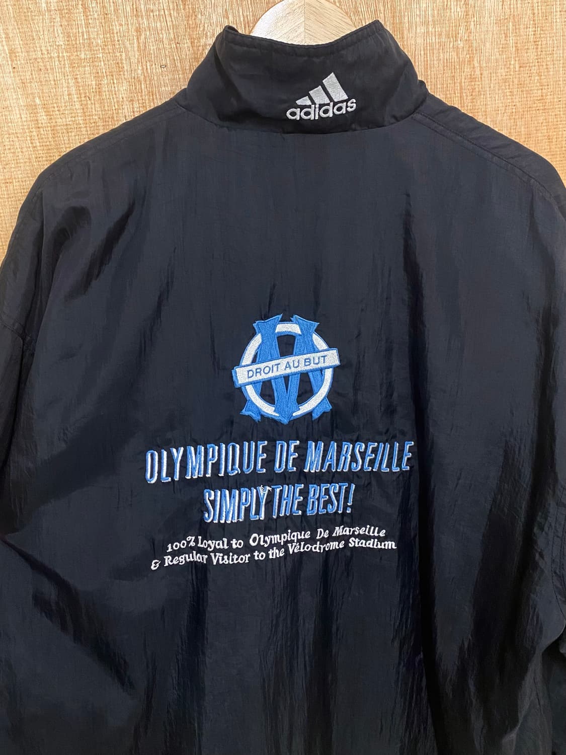 90s ADIDAS olympique de marseille jacket 상품이미지5