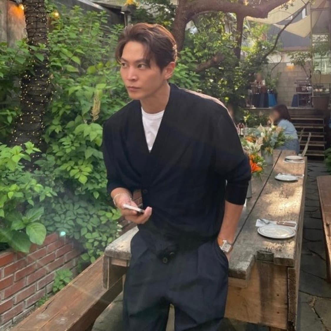 [M]르메르 25fw 릴렉스 트위스트 가디건/앤트러사이트 상품이미지2