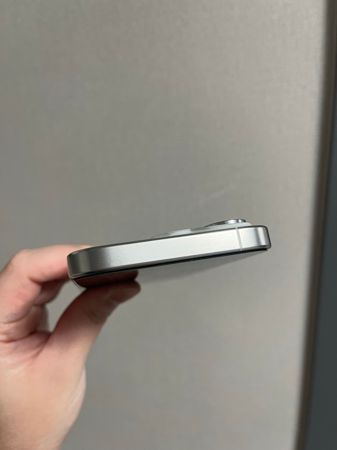 상태 최상 풀구성 아이폰 화이트티타늄 15pro 15프로 256 공기계 상품이미지5