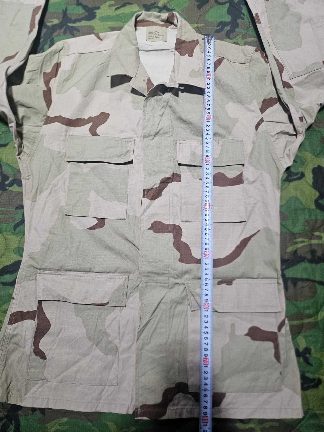 미군오리지날 사막삼색 bdu 신품ML 상품이미지7