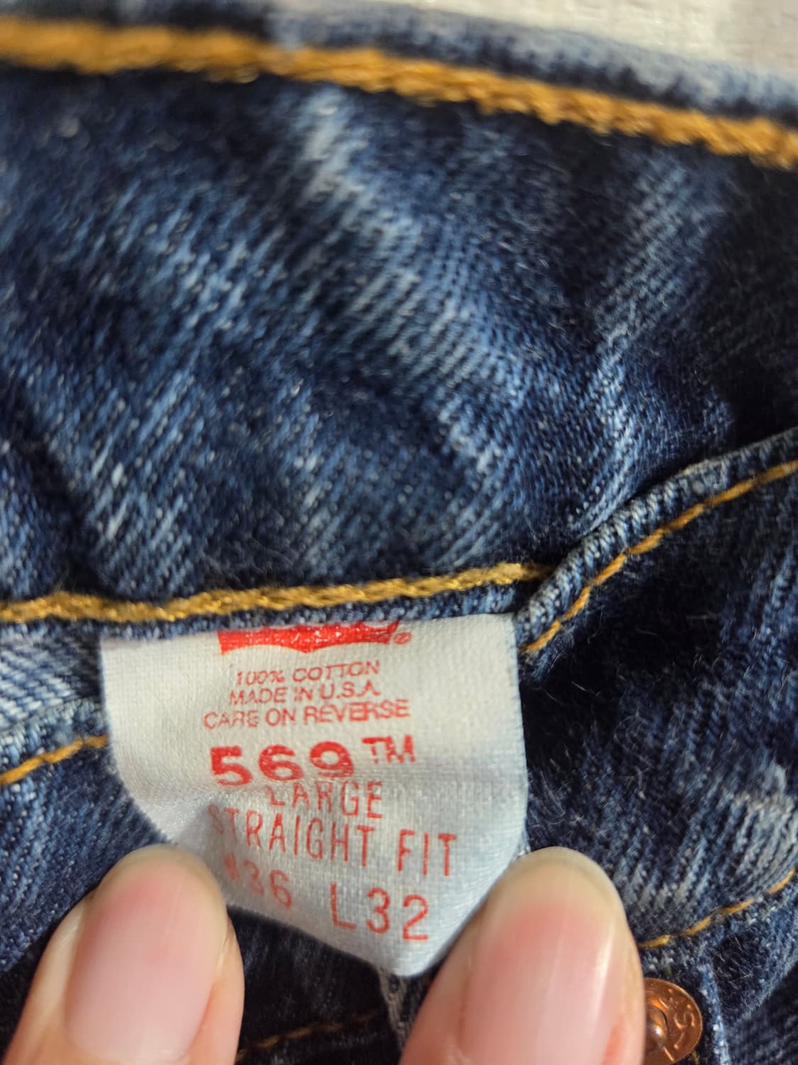 리바이스 569 made in usa 상품이미지3