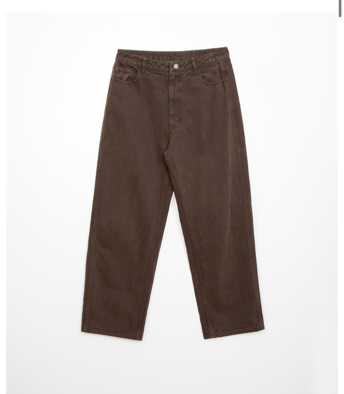 마티스 더 큐레이터 데님팬츠 브라운 상품이미지1