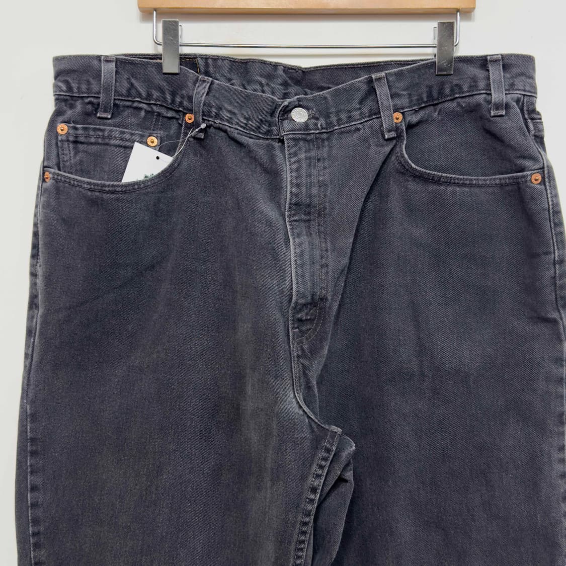 00s 리바이스 550 흑청 데님팬츠 W40 L30 상품이미지2