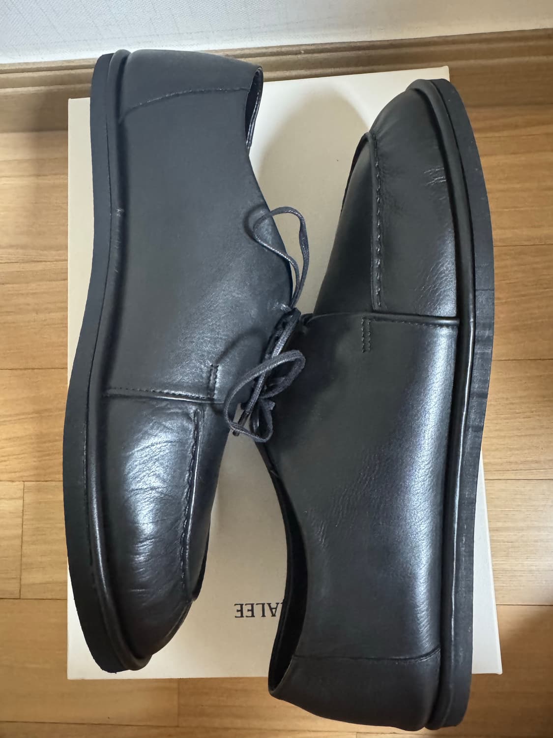 [mens9 / 270사이즈] 24FW 오라리 레더 슈즈 상품이미지3