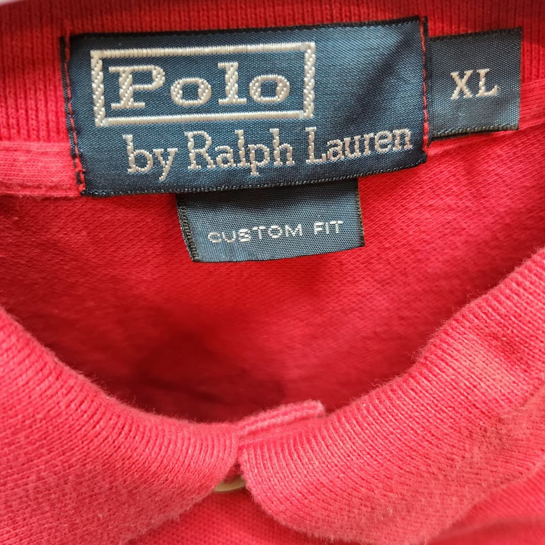폴로랄프로렌 로고 반팔카라 XL(L~XL) 상품이미지5