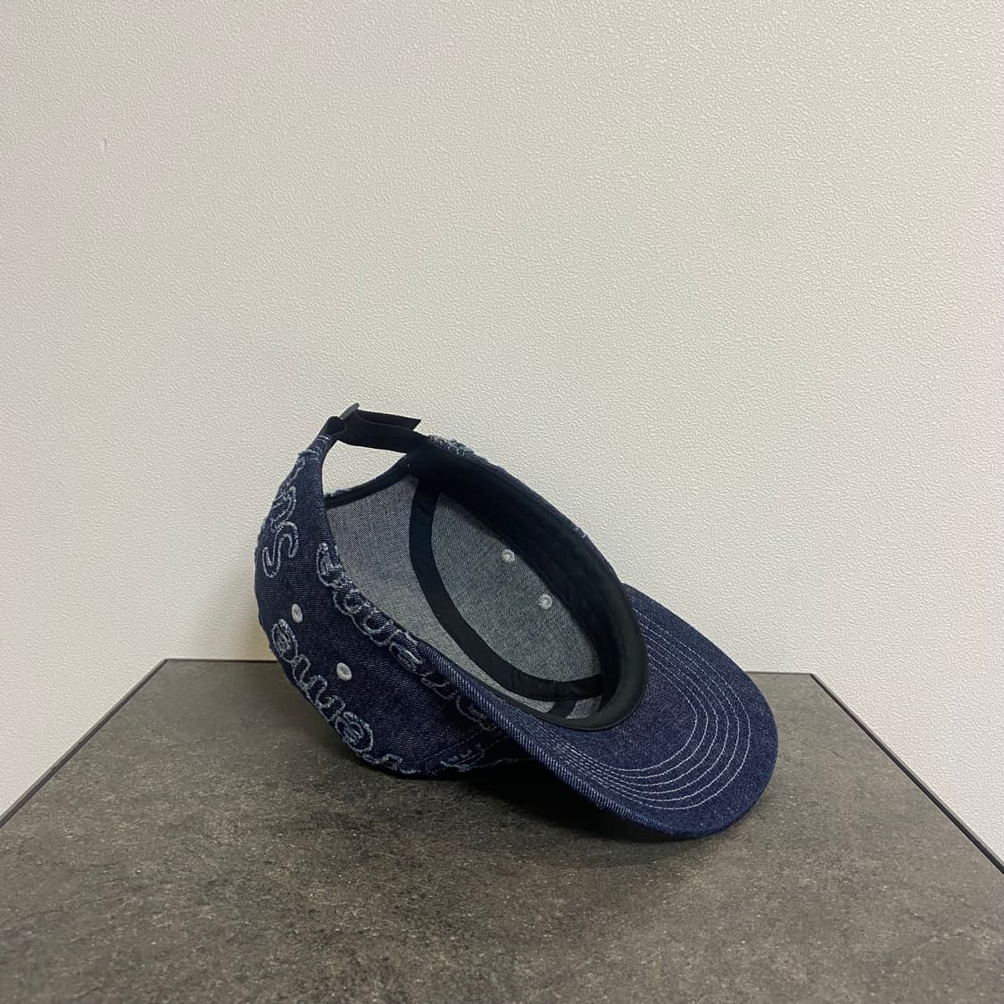 (OS) 슈프림 박스로고 캠프캡 모자 데님 상품이미지7