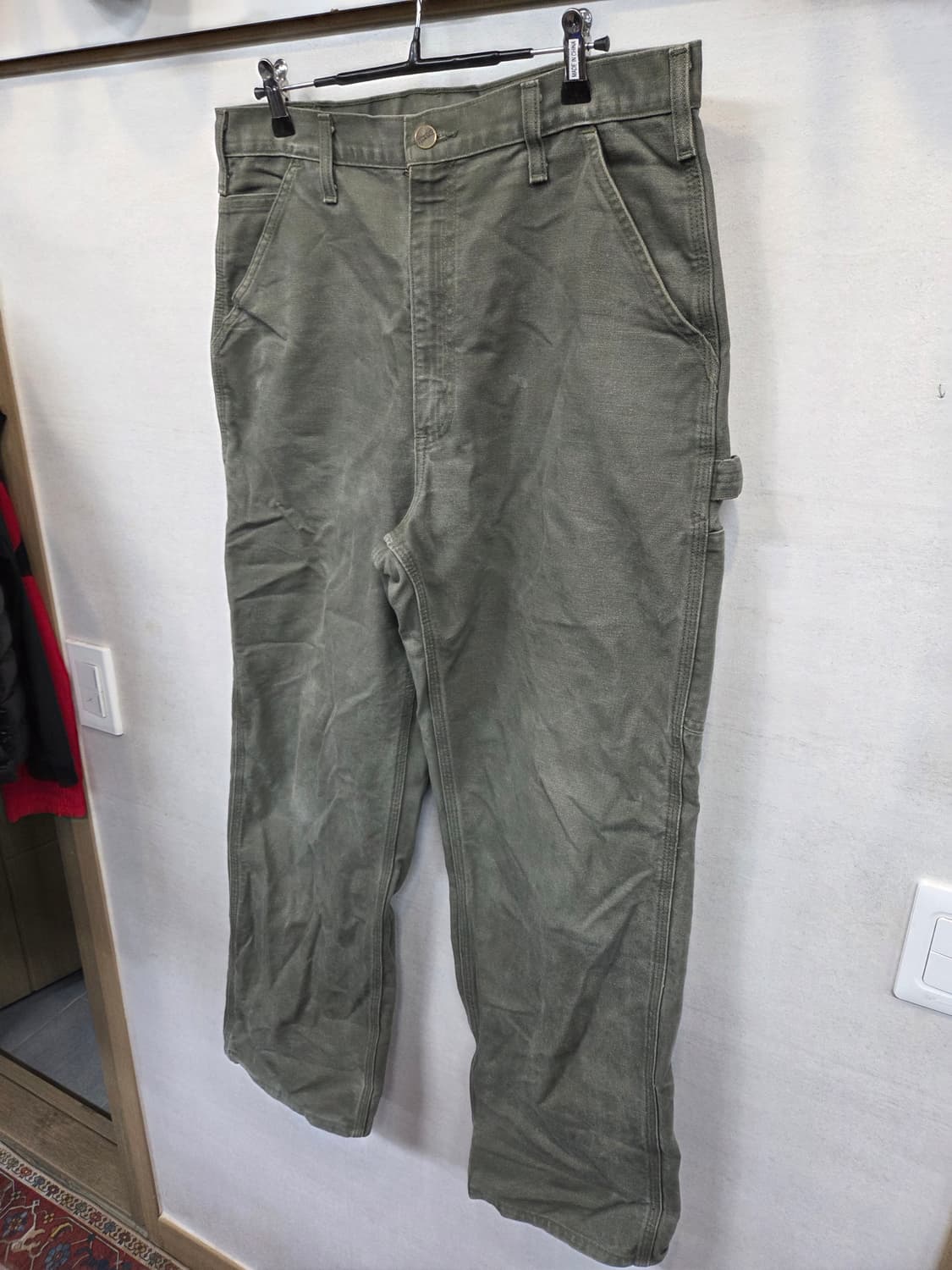 칼하트 덩가리핏 usa 카펜터 팬츠 34 상품이미지7